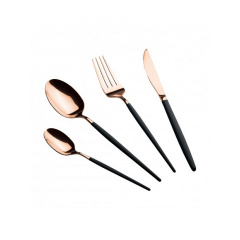 Набір столових приладів 24 предметів Berlinger Haus Black Rose Collection (BH-3073) Київ