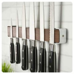 Магнитная планка для кухонных ножей 34 см Bisbell (BMKR03-SPW) Тернополь