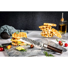 Кухонний ніж Сантоку 180 мм Sebra Forged (SebraSantoku18cm) Братське
