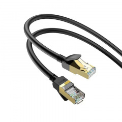 Кабель RJ45 HOCO LAN Level pure copper gigabit ethernet cable US02 5 м черный Житомир