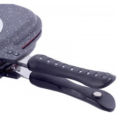 Сковородка-гриль Grill Pan двусторонняя прямоугольная 32х24х7.5см Kamille Херсон