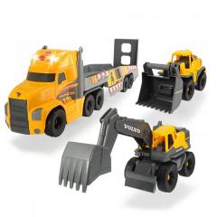 Рабочая игровая техника Dickie Toys Грузовик Мак Вольво 70 см Желто-черный (OL218360) Херсон