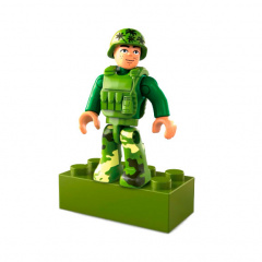 Конструктор Military helicopter з солдатом у військовому обмундируванні Mattel IR186105 Київ