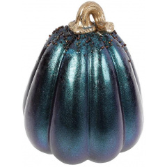 Фигурка Pumpkin 13х13х165см синяя с золотом и бисером Bona DP113665 Изюм