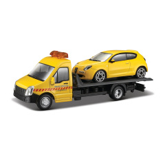 Набор игровой Bburago Автоперевозчик c машиной АльфаРомео mito DD649417 Фастів