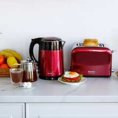 Тостер для хлеба MAGIO МG-286 Red Киев