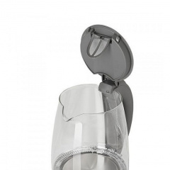 Чайник скляний електричний 2 л Adler AD 1286 сірий Одеса