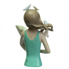 Фігурка Girl in green 32х20х13 см Lefard AL97902 Білий Оріхів
