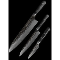 Набір із 3 кухонних ножів Samura PRO-S Lunar (SPL-0230) Талалаївка