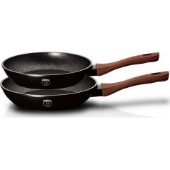 Набор сковородок Berlinger Haus Ebony Rosewood Collection (BH-1726F) Вишневое