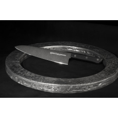 Ніж кухонний Шеф Samura Shadow 208 мм (SH-0085) Камінь-Каширський