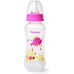 Бутылочка для кормления детская Baby Подводный мир 240 мл Fissman DP43966 Новомосковськ