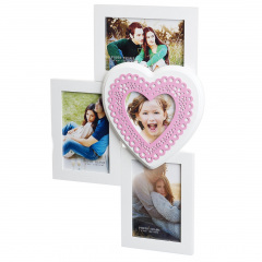 Декоративна фоторамка Pink heart 28*42 см Veronese AL78484 Київ