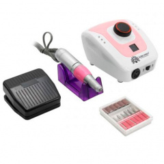 Апарат для манікюру та педикюру SalonHome T-SO32573 GF300 35000 оборотів 65w Pink Київ