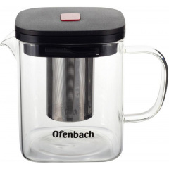 Заварочный чайник со съемным ситечком Oxio 1л DP218679 Ofenbach Борисполь
