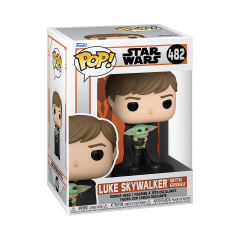 Фигурка игровая Funko Люк и малыш Мандалорец 9,6 см Разноцветный (KD119204) Стрый