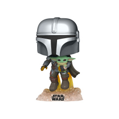 Фигурка Мандалорец летящий с малышом KD114211 Funko Кропивницкий