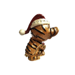 Скринька-Статуетка Lefard Cute Tiger 6х6х5.5 см Оранжевий (AL186456) Ірпінь