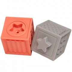 Мягкая игрушка-конструктор Canpol Babies IR31309 кубики Рівне