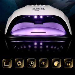 Лампа SUN T-OS28884 для нігтів SUN-X Plus на 72W для сушіння гель-лаку, гелю Ізюм