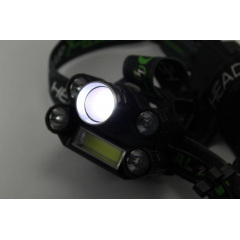 Фонарик налобный фонарь Bailong BL-T64-T6 4XPE COB Черный (006853) Софиевская Борщаговка