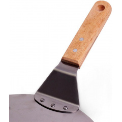 Подставка лопатка Kamille для пиццы диаметр 25.5см из нержавеющей стали DP37509 Винница