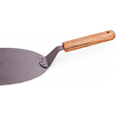 Подставка лопатка Kamille для пиццы диаметр 25.5см из нержавеющей стали DP37509 Винница