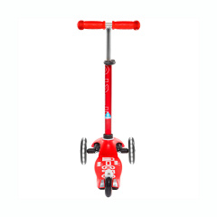Самокат детский Deluxe red до 50 кг 3-х колесный led Micro DD656582 Київ