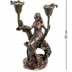 Декоративний свічник Дівчина Veronese AL32614 Київ