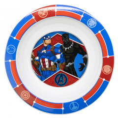 Тарілка дитяча пластикова 16х16х4 см Stor Avengers (74146) Київ