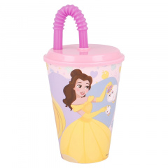 Стакан для детей с трубочкой 430 мл Stor Disney Princess (51230) Киев