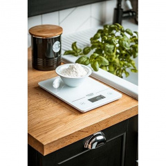 Ваги електронні кухонні Adler AD 3170 білі Миколаїв