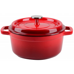 Кастрюля RINGEL Essen 4.8 л 26 см Красный (6858203) Львів