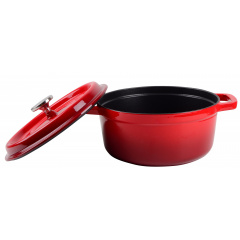 Кастрюля RINGEL Essen 4.8 л 26 см Красный (6858203) Львів
