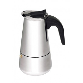 Кофеварка гейзерная Stainless Steel 200мл на 4 чашки Empire