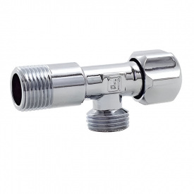 Приборный кран FADO classic 1/2"x1/2" вентильный, угловой