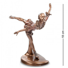 Статуэтка декоративная Фигуристка 18 см Veronese AL31481