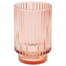 Декоративный подсвечник Bona Pink lines 9х13см DP115521