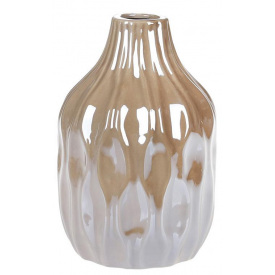 Ваза настольная ceramic 15.6 см, жемчужный серый Bona DP41803