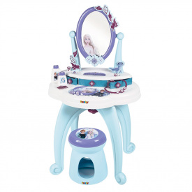 Детский столик с зеркалом Frozen Salon со стульчиком Smoby IG-OL185826