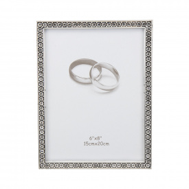 Інтер'єрна фоторамка Silver Lefard 22х17 см Сріблястий AL230115