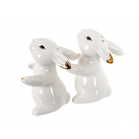 Набор из 2 предметов для приправ и специй Rabbits фарфор 8см AL226735 Lefard