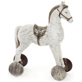 Статуетка Дитяча конячка 28см, світла DP69217 BonaDi
