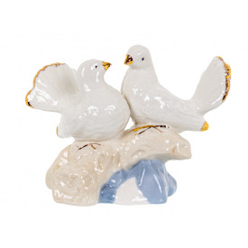 Фігурка інтер'єрна порцеляна Pigeons 18 cm Lefard