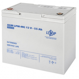 Акумулятор для ДБЖ LogicPower LPM-MG 12V - 55 Ah