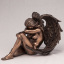 Фігурка інтер'єрна Angel 11 см Veronese Коричневий AL228513 Королево