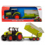 Детский трактор Dickie Toys с прицепом Клаас 57 см OL86915 Київ