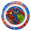 Тарілка дитяча пластикова 23,1 х20, 3х2 см Stor Avengers (74147) Якимівка