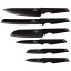 Набор ножей из 6 предметов Berlinger Haus Black Rose Collection (BH-2593) Херсон