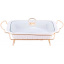 Мармит Food Warmer In Gold керамическая форма 2.5л 36.5см с подогревом Kamille DP37033 Ізмаїл